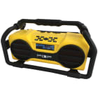 SAHAGA - Baustellenradio FM DAB+ BT stoss/wasserf. Wecker ge-sw