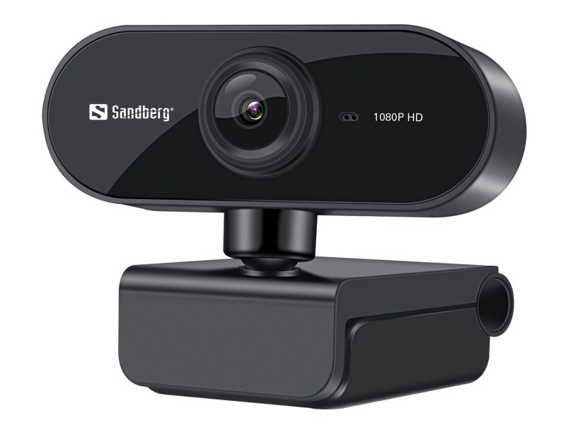 SANDBERG - Webcam FHD USB2.0 2MP 30Bilder/Sec StereoMikrofon sw