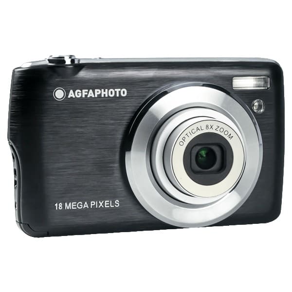 AGFA - Kamera 18MP 2.7''TFT FHD CMOS 8xOpt. SD-Karte:16GB Akku sw