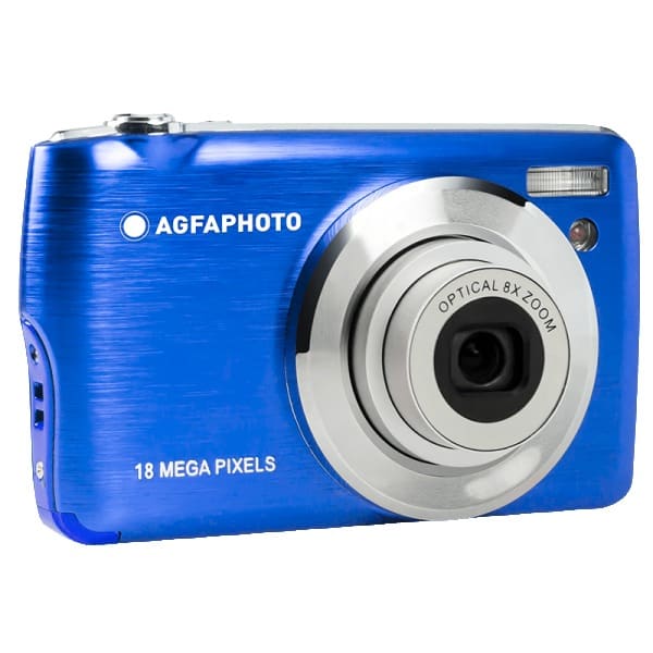 AGFA - Kamera 18MP 2.7''TFT FHD CMOS 8xOpt. SD-Karte:16GB Akku bl