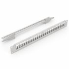 NTX - 19'' Patchpanel Keystone 24-Port 1HE leer, faltbar