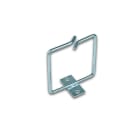 NTX - Kabelführungsring aus Metall 80x80mm, Zentrale Fixierung