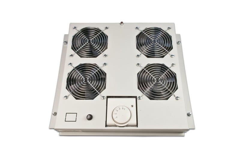 NTX - Low Noise Dachlüfter für Stand-/Serverschränke mit 4 Lüftern