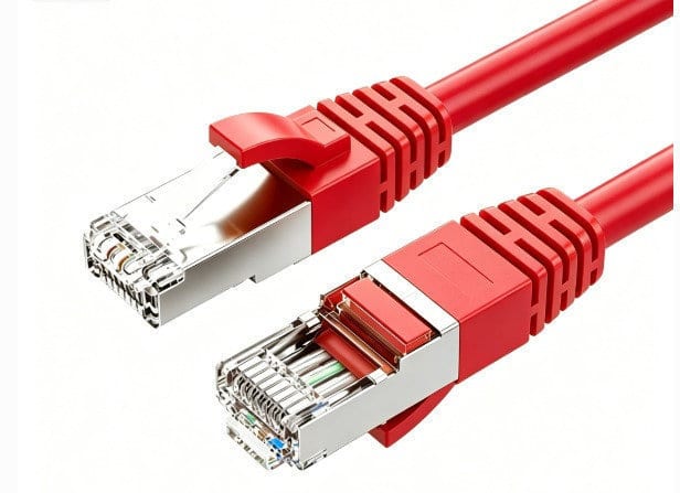 NTX - Patchkabel Kat.6A S/FTP, LSZH, Farbe Rot, Länge: 5.0