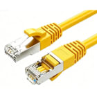 NTX - Patchkabel Kat.6A S/FTP, LSZH, Farbe Gelb, Länge: 10.0