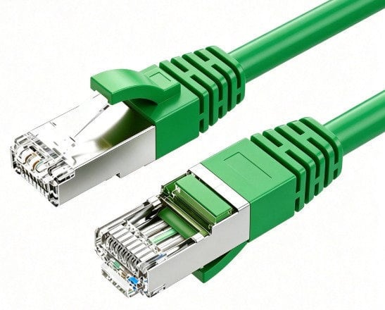 NTX - Patchkabel Kat.6A S/FTP, LSZH, Farbe Grün, Länge: 1.0