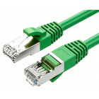 NTX - Patchkabel Kat.6A S/FTP, LSZH, Farbe Grün, Länge: 10.0