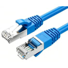 NTX - Patchkabel Kat.6A S/FTP, LSZH, Farbe Blau, Länge: 0.5