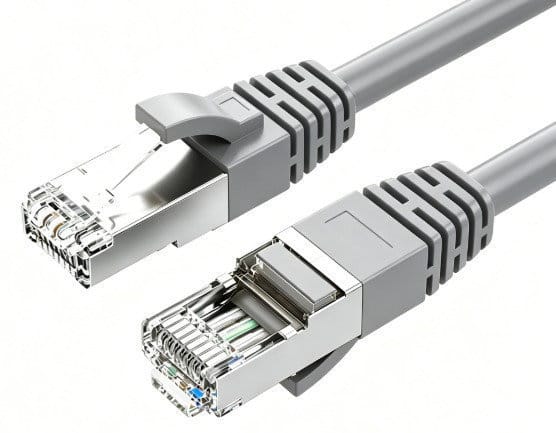 NTX - Patchkabel Kat.6A S/FTP, LSZH, Farbe Grau, Länge: 20.0