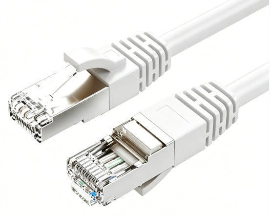 NTX - Patchkabel Kat.6A S/FTP, LSZH, Farbe Weiß, Länge: 5.0