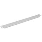 NTX - 19'' 1HE Blindblende, Grau RAL7035