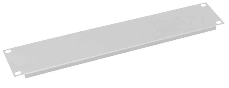 NTX - 19'' 2HE Blindblende, Grau RAL7035