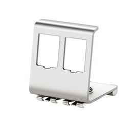 NTX - Hutschienen Keystone Halterung für 2 Keystone Jacks