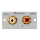 KINDERMANN - Audio L/R (2x Cinch)