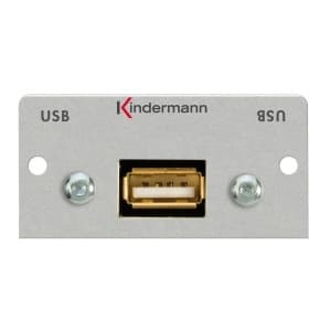 KINDERMANN - USB (2.0 kompatibel) A-Buchse/A-Buchse