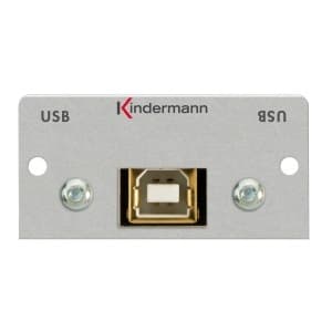KINDERMANN - USB (2.0 kompatibel) B-Buchse/A-Buchse