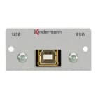 KINDERMANN - USB (2.0 kompatibel) B-Buchse/A-Buchse