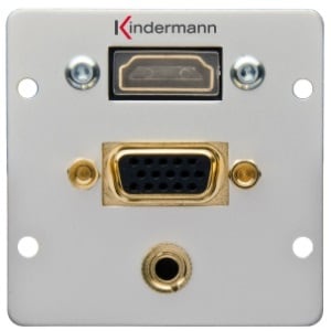 KINDERMANN - HDMI, VGA, Audio Klinke 3,5 mm Stereo