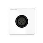 KINDERMANN - Anschlussblende mit Lötanschluss Audio XLR Buchse (3-polig)