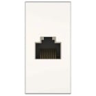 KINDERMANN - Anschlussblende mit Kabelpeitsche Cat-6 (RJ45)