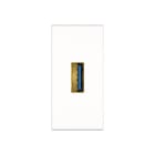 KINDERMANN - Anschlussblende mit Kabelpeitsche USB 3.0 (A-Bu/A-St)