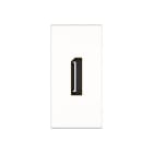 KINDERMANN - Anschlussblende mit Kabelpeitsche Displayport (Bu/St)