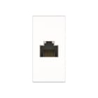KINDERMANN - Anschlussblende mit Kabelpeitsche Cat-6 (RJ45)
