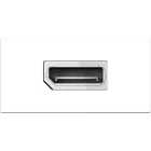 KINDERMANN - Anschlussblende mit Kabelpeitsche Displayport (Bu/Bu)
