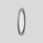 BEGA - Austauschglas, silber, mit Abdeckring, entspricht 076A