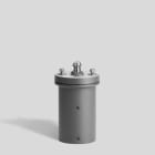BEGA - Aufsatzmuffe für D 76, silber, entspricht 342A
