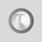 BEGA - Wandeinbauleuchte, silber, 3000 K