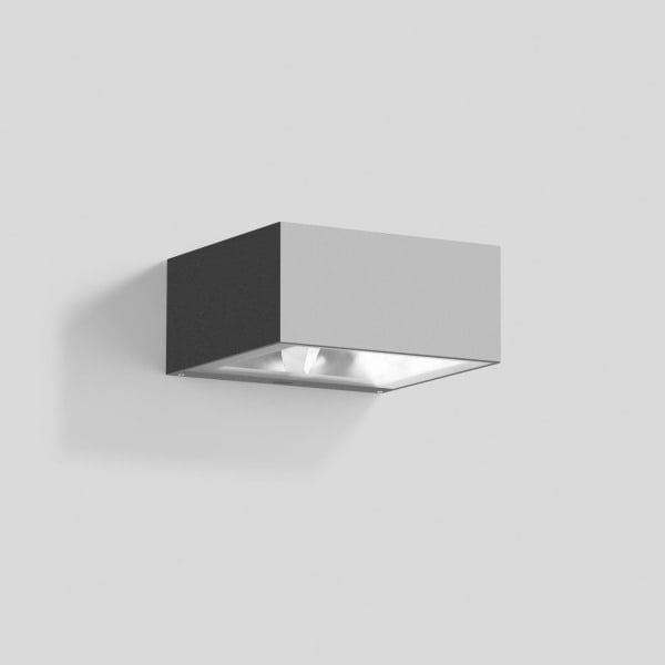 BEGA - Wandfluter, silber, 3000 K, entspricht 3378A