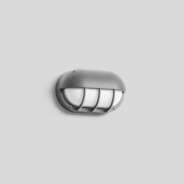 BEGA - Wandleuchte, silber, 3000 K, entspricht 3428A