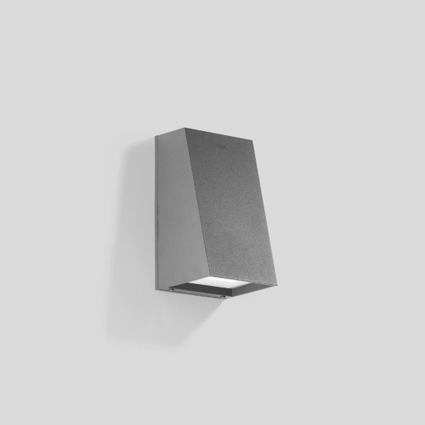 BEGA - Wandleuchte, silber, 3000 K, entspricht 3817A