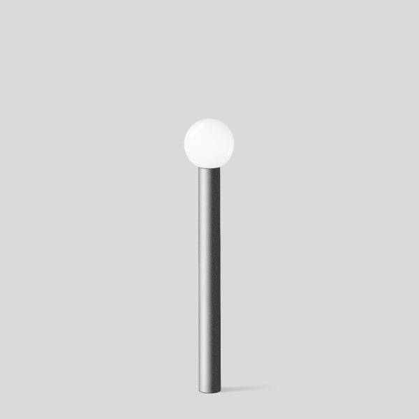 BEGA - Gartenleuchte, silber, 3000 K, entspricht 7223A