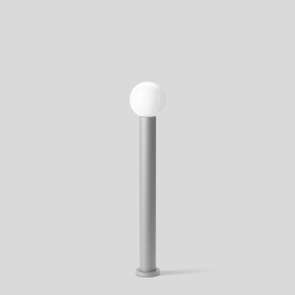 BEGA - Gartenleuchte, silber, 3000 K, entspricht 7224A
