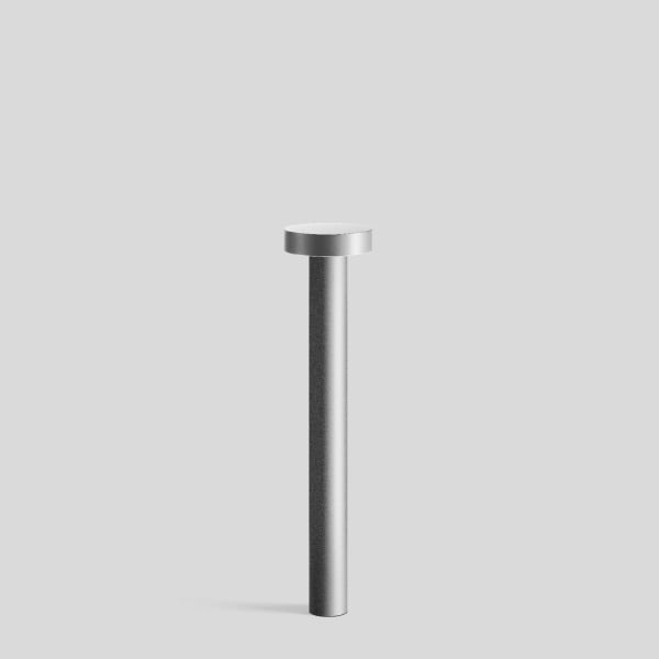 BEGA - Gartenleuchte, silber, 3000 K, entspricht 7233A
