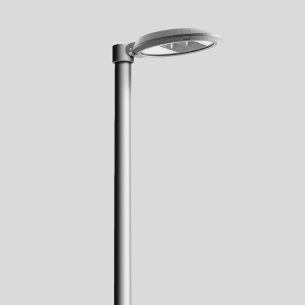 BEGA - Aufsatzleuchte, silber, 4000 K, entspricht 7858A