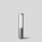 BEGA - Pollerleuchte, silber, 3000 K