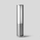 BEGA - Pollerleuchte, silber, 3000 K