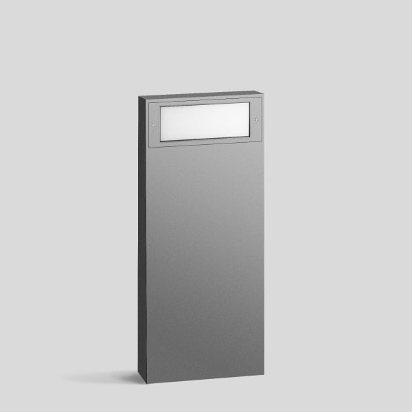 BEGA - Pollerleuchte, silber, 3000 K