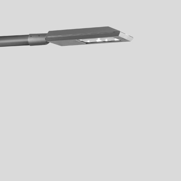 BEGA - Ansatzleuchte, silber, 4000 K, entspricht 9454A