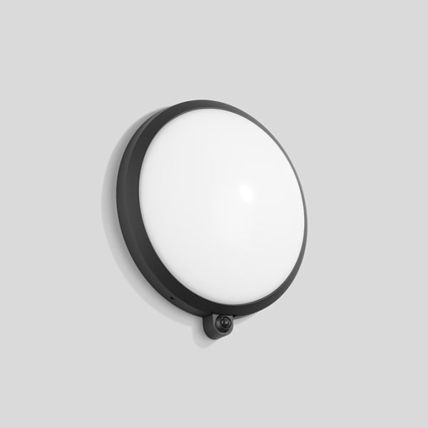 BEGA - Wandleuchte mit PIR-Sensor für den Innen- & Außenbereich Grafit · 3000 K