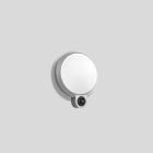 BEGA - Wandleuchte mit PIR-Sensor für den Innen- & Außenbereich Silber · 3000 K