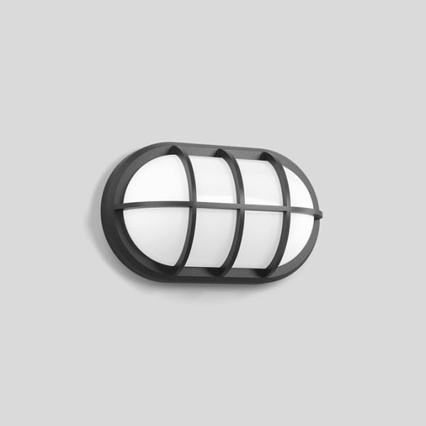 BEGA - Decken- und Wandleuchte für den Innen- & Außenbereich Grafit · 3000 K