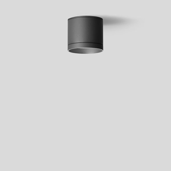 BEGA - Deckenaufbau-Tiefstrahler für den Innen- & Außenbereich Grafit · 3000 K