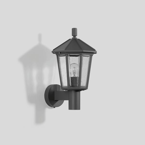 BEGA - Wandleuchte »Rom«  Grafit · 3000 K zus. kostl. 1 x BEGA 13584