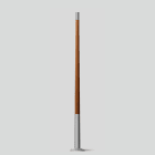 BEGA - Holzmast Silber