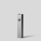BEGA - Pollerleuchtenrohr Silber
