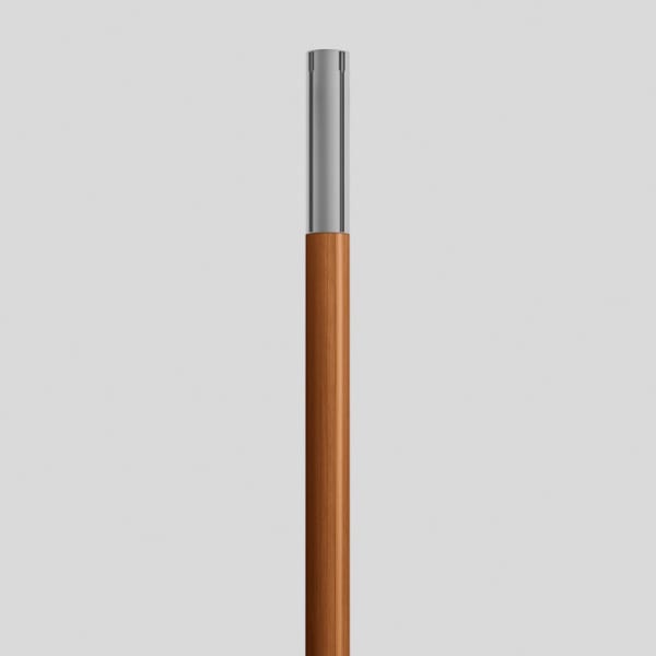 BEGA - Holzmast Silber